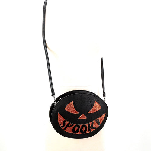 Spooky Boo Jack-O-Lantern Crossbody Bag
