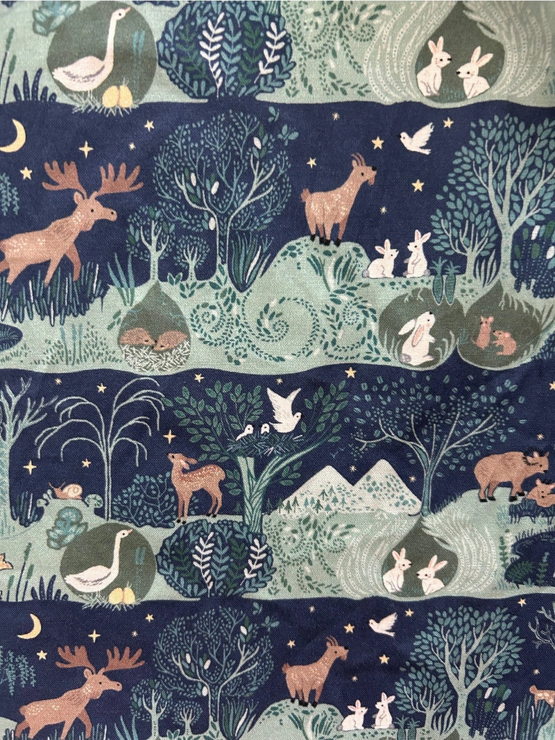 Burrowing Wildlife Fit & Flare Dress by Retrolicious