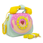 Ice Cream Phone Convertible Crossbody and Backpack Bag