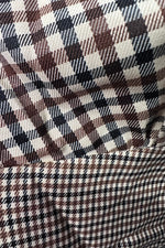 Black and Brown Plaid Wilma Dress by Banned