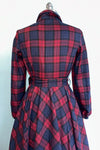 Kim Tartan Swing Dress by Hearts & Roses London