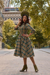 Helioise Gia Plaid Dress by Miss Candyfloss