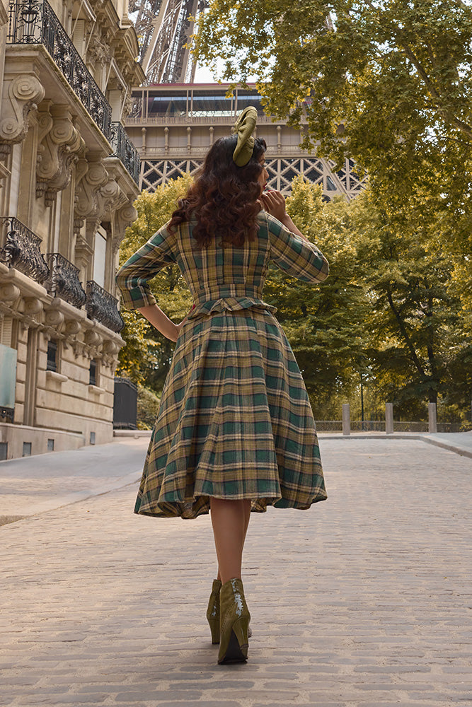 Helioise Gia Plaid Dress by Miss Candyfloss Medium