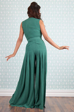 Zuzanne Gia Emerald Jumpsuit by Miss Candyfloss