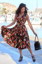 Delsie-Lou Floral Dress by Miss Candyfloss