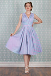 Virtue-Violette Plaid Dress by Miss Candyfloss