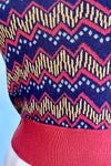 Rust Electric Jacquard Shirley Sweater Vest by Palava