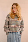 Pink Striped Sweater by Molly Bracken