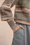 Pink Striped Sweater by Molly Bracken