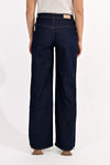 High Waisted Front Pocket Wide Leg Jeans by Molly Bracken