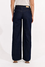 High Waisted Front Pocket Wide Leg Jeans by Molly Bracken