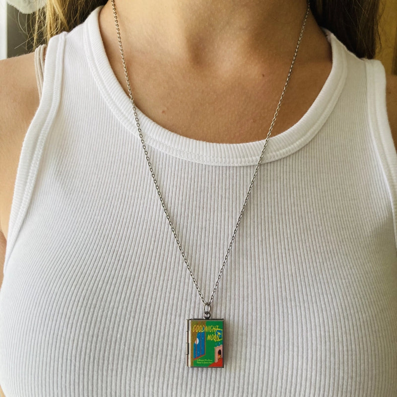 Goodnight Moon Locket Necklace by Marshall and Rose
