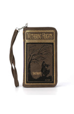 Wuthering Heights Book Wallet in Brown