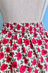 Red Floral Full Skirt by Tulip B.