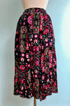 Folk Floral Midi Skirt by Molly Bracken