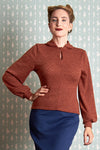 Page Sunrise Terracotta Sweater by Miss Candyfloss