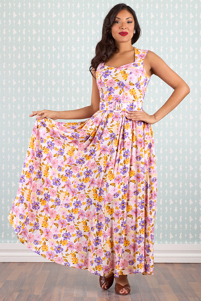 Ashley Naia Floral Maxi Dress by Miss Candyfloss – Modern Millie