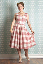Rebecca Pia Plaid Dress by Miss Candyfloss