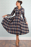 Eden Lee Flannel Plaid Dress by Miss Candyfloss