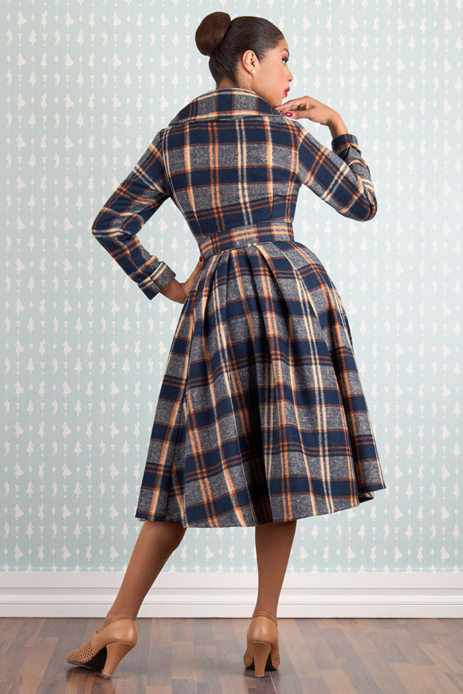 Eden Lee Flannel Plaid Dress by Miss Candyfloss 2X-Large