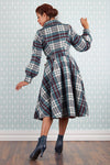 Fabia Lapise Tartan Coat by Miss Candyfloss