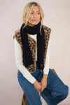 Black Scarf with a Little Bow by Molly Bracken