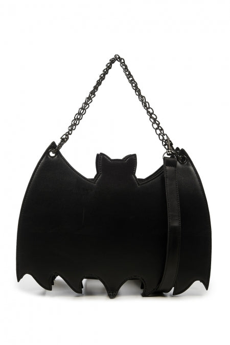 Bat and Chain Convertible Backpack by Banned