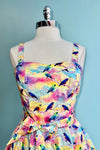 Rainbow Bird Lori Dress by Miss Lulo