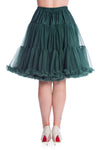 Dark Green Starlite Petticoat by Banned