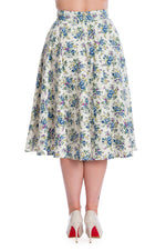 Wild Flower Circle Skirt by Banned