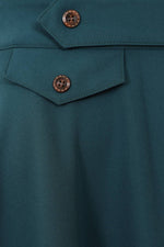 Teal Book Club Full Skirt by Banned