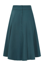 Teal Book Club Full Skirt by Banned