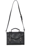 Black Satchel Mirabelle Handbag by Banned