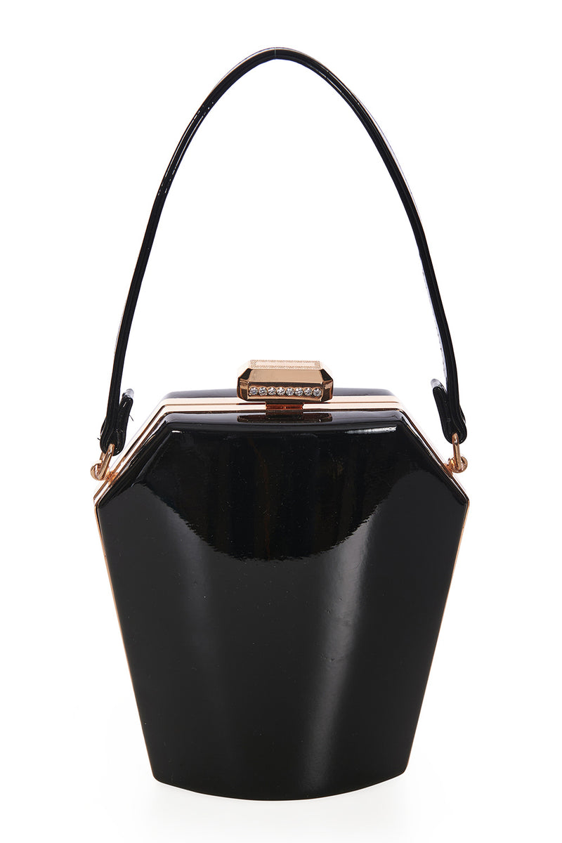 Lily's Coffin Bag in Black by Banned