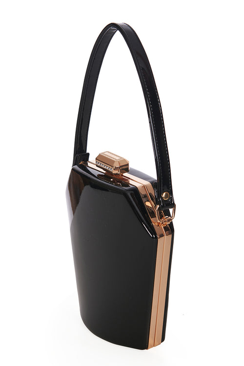 Lily's Coffin Bag in Black by Banned