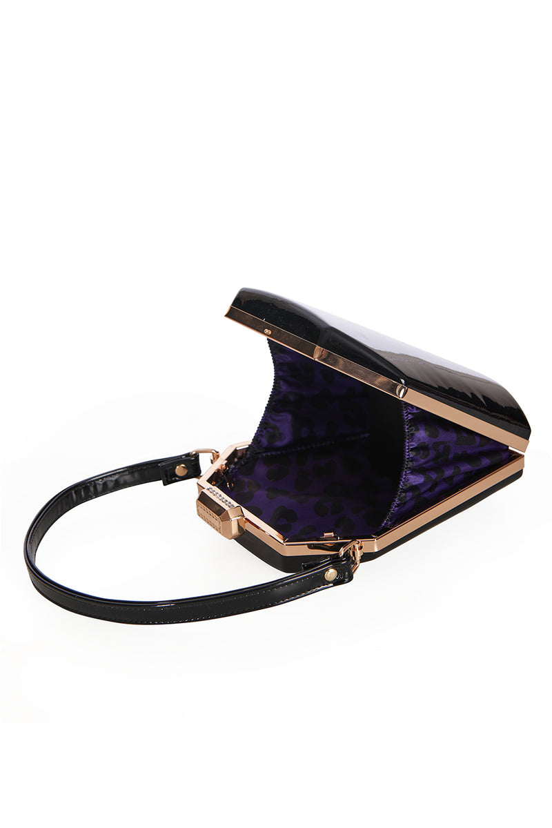 Lily's Coffin Bag in Black by Banned