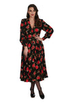 Pomegranate Shirt Dress by Banned