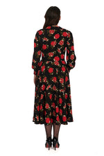 Pomegranate Shirt Dress by Banned