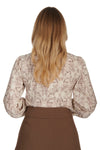 Off-White Bunny Toile Blouse by Banned