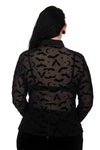 Strangers in Paradise Bat Blouse by Banned