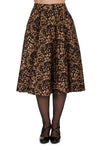 Leopard Cheetah Girl Circle Skirt by Banned