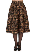 Leopard Cheetah Girl Circle Skirt by Banned
