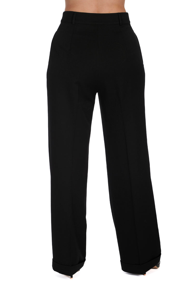 Black Etta James Pants by Banned