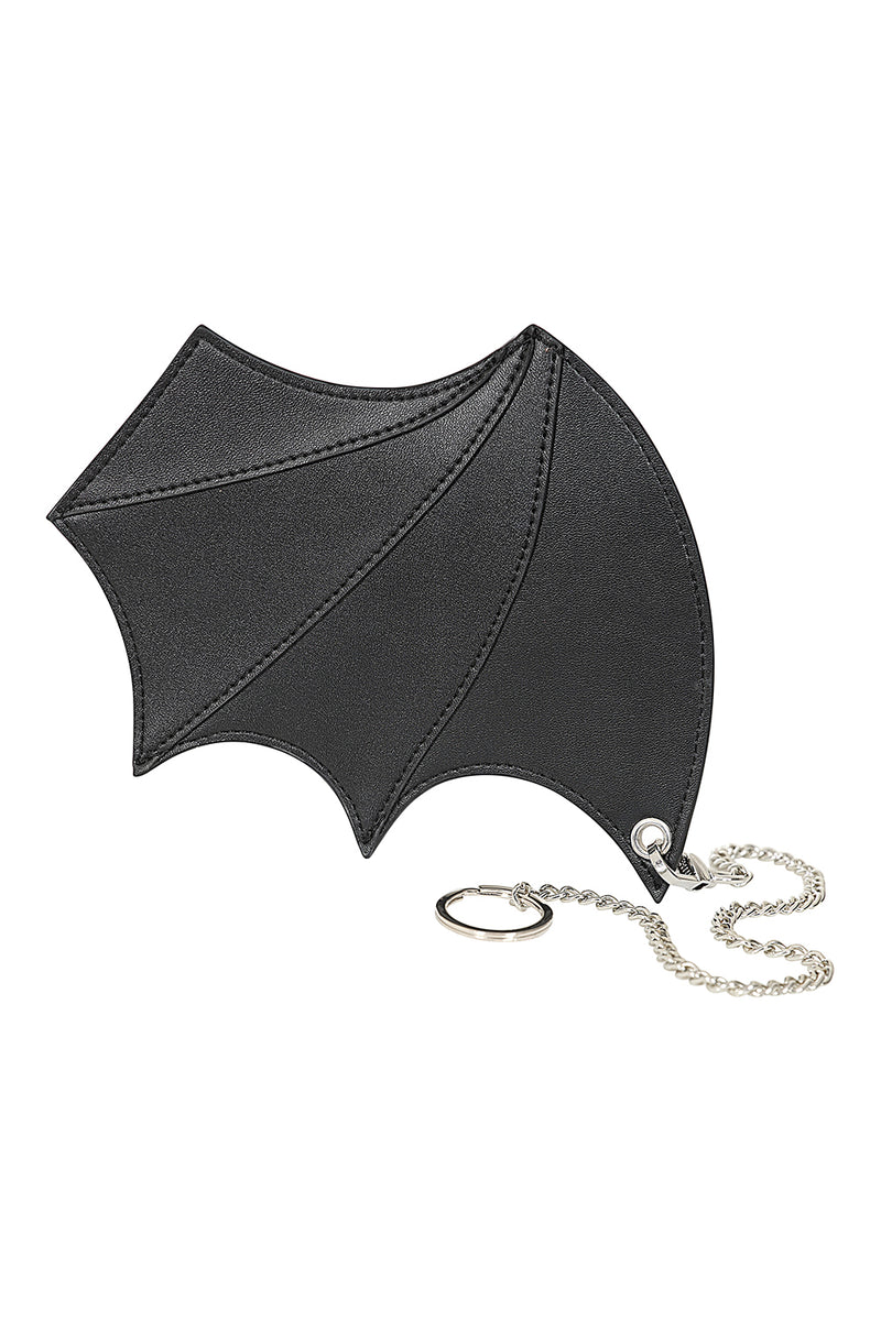 Veil of Vesper Bat Wing Card Holder Wallet by Banned