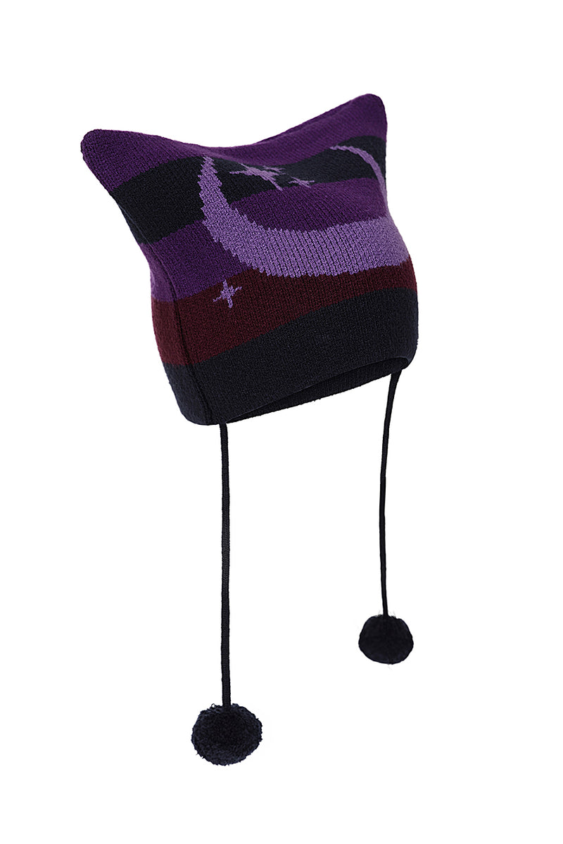 Purple Celestial Hat by Banned