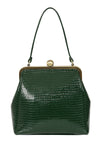 Doris Satchel Bag in Green by Banned