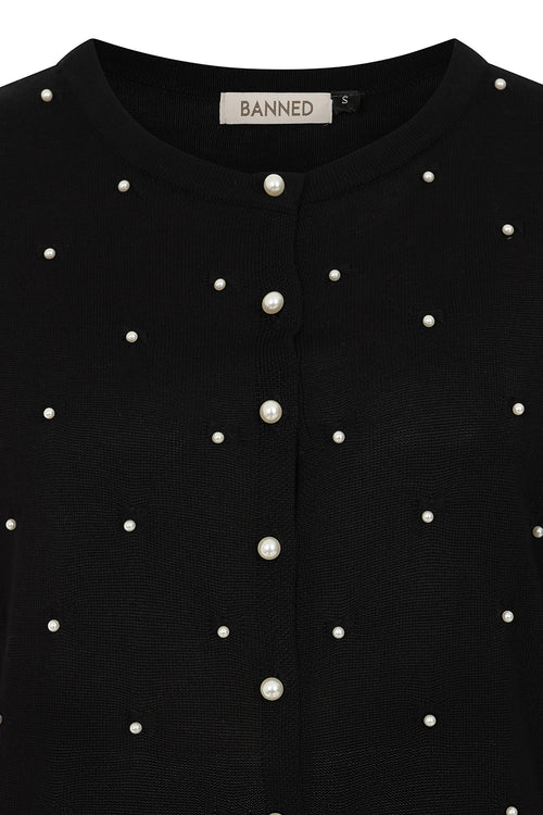 Black Pearl Cardigan by Banned