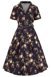 Romantic Floral Bella Shirt Dress by Banned