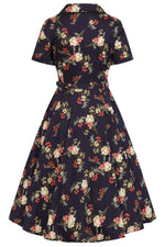 Romantic Floral Bella Shirt Dress by Banned