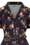 Romantic Floral Bella Shirt Dress by Banned